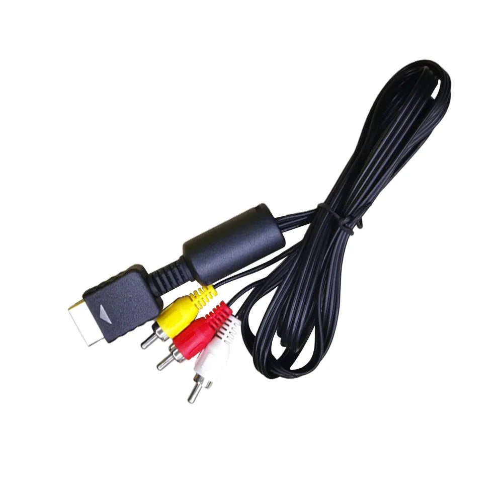 Audio Video AV Cable Game Composite 3 RCA Copper Wire PS2RGB PS2AV Multi For Sony Playstation1 2 3 PS1 PS2 PS3 Console