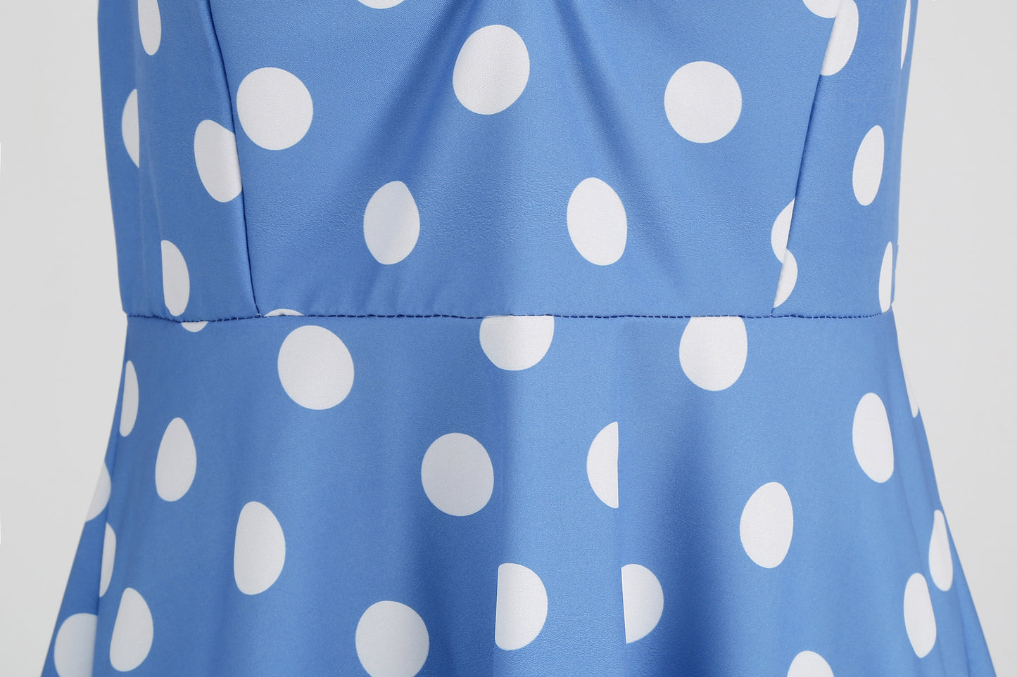 Pink Elegant Fashion Notched Ladies Office Dress 2024 Robe Pinup Polka Dot Print Vintage Sleeveless Summer Dresses for Women