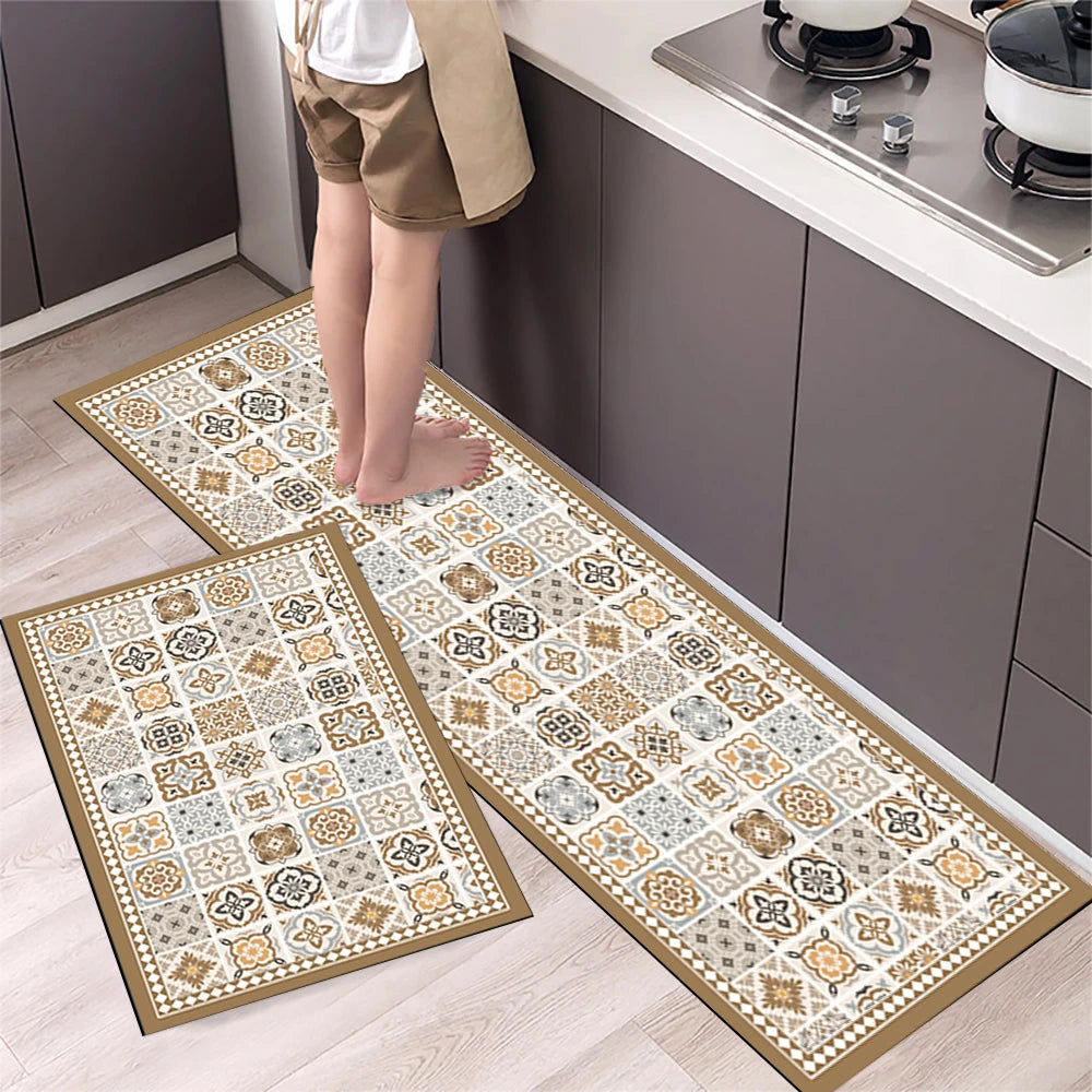 Non-slip Kitchen Carpets for Living Room Long Area Rug Kitchen Floor M0at Carpets Entrance Door Mat Home Decor Alfombra Tapis
