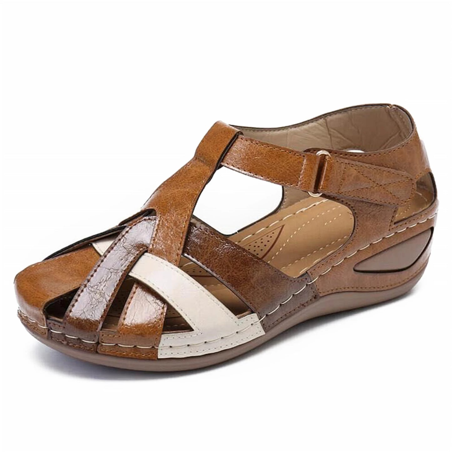 1 paio di sandali estivi da donna, nuovi e caldi, scarpe fresche, design semplice, comode e leggere, per l'estate, per interni ed esterni, da viaggio, ecc.
