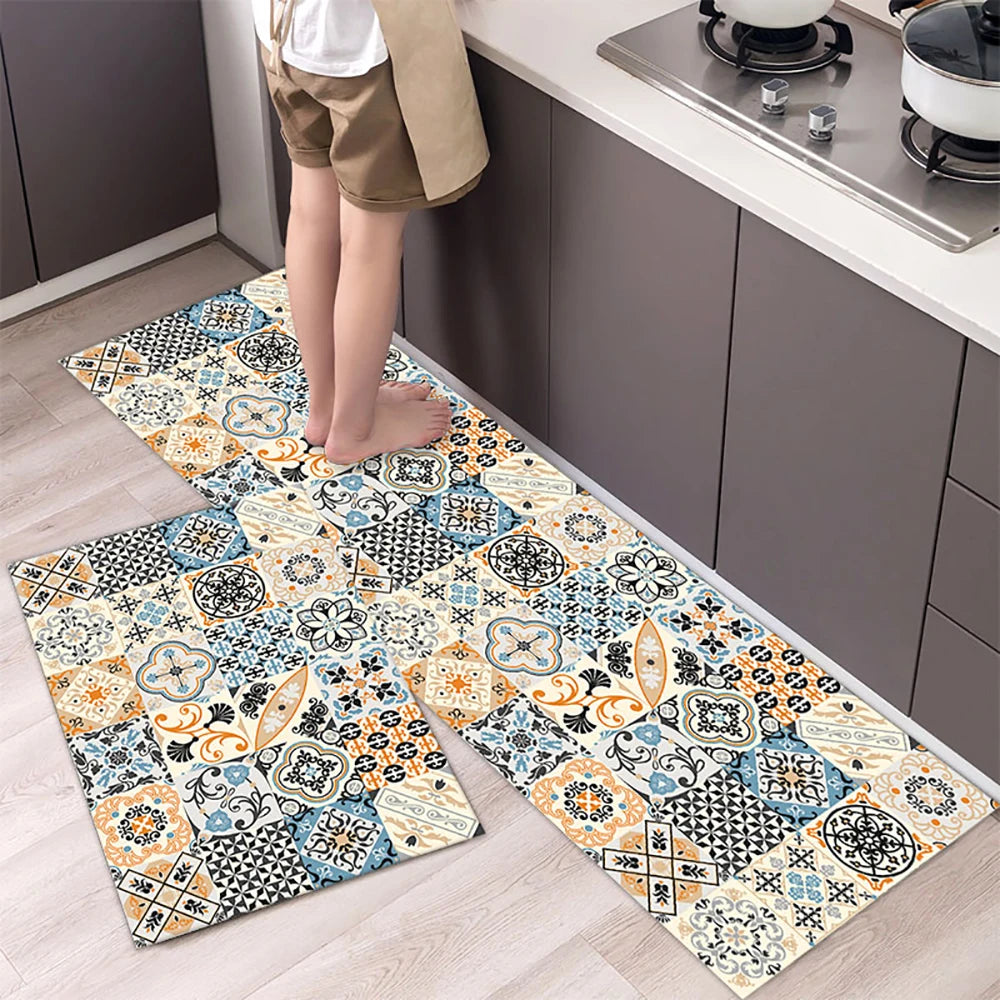 Non-slip Kitchen Carpets for Living Room Long Area Rug Kitchen Floor M0at Carpets Entrance Door Mat Home Decor Alfombra Tapis