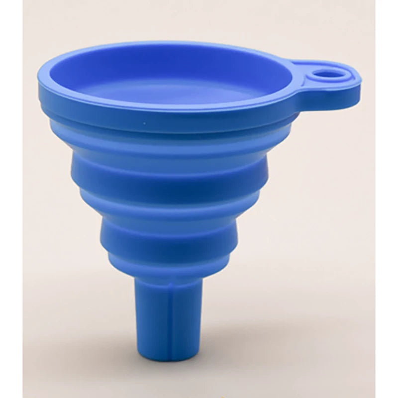 Kitchen Funnel Set Gadget Accessories Foldable Silicone Foldable Funnel for Filling Water Bottles With Liquid Transfer