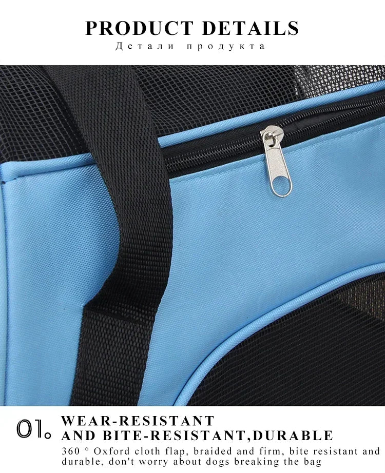Breathable Out and About Portable Foldable Portable Dog Cat Carrier Bag Pet Puppy Travel Bags Outdoor Tent Carrier Pets Handbag