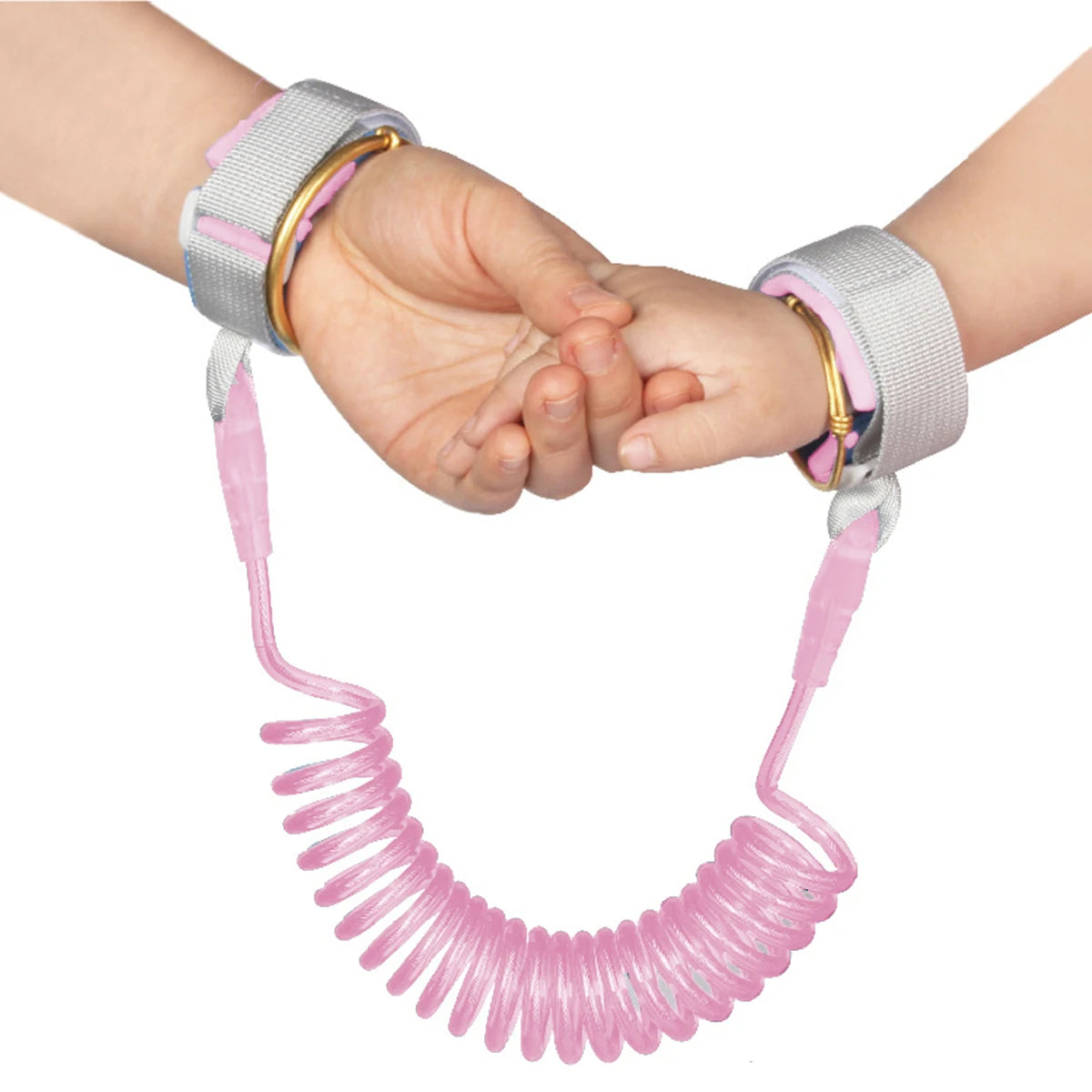 Infants and young children anti-go bracelet out travel anti-release bracelet contraction spring rope traction rope anti-lose