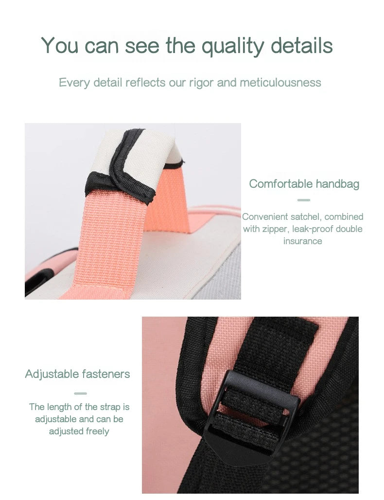Cat Carrier Bags Windproof Outdoor Travel Backpack for Cat Small Dogs Transport Carrying Bag Cat Backpack Carriers With Cushion