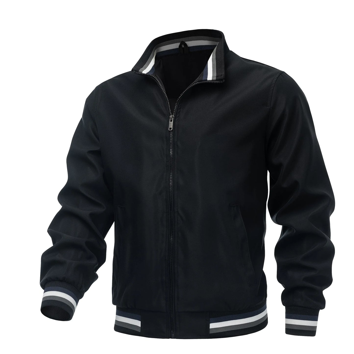 Jackets Men Spring Autumn Fashion New In Outerwears Solid Casual Clothing Windbreaker Coats Aviator Jacket For Men Plus Size 6XL