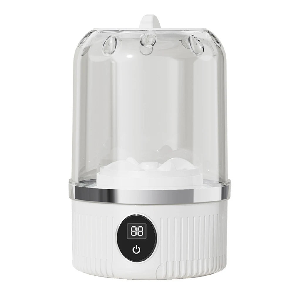 NEW Mini Underwear Washing Machine Fully Automatic Laundry Cup Cordless Portable Underwear Sock Washer Rechargeable for Travel