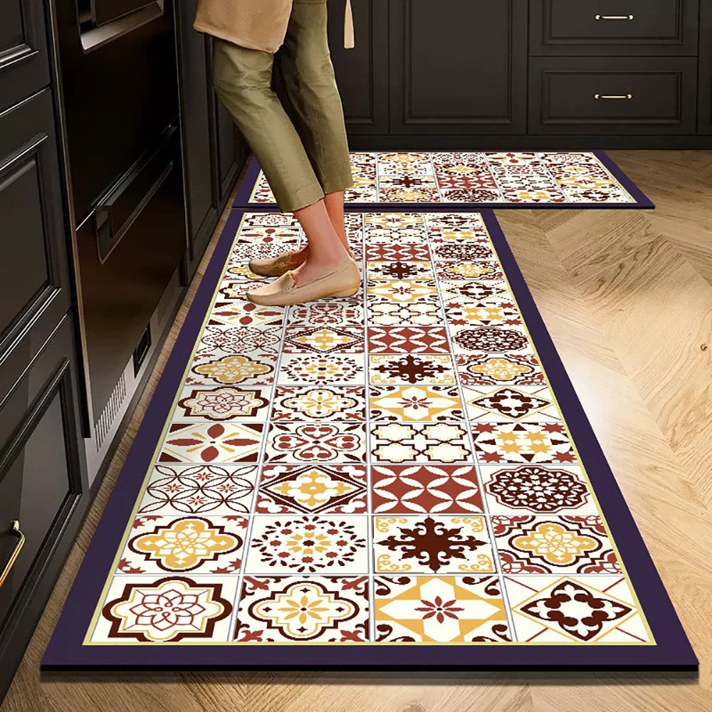 Non-slip Kitchen Carpets for Living Room Long Area Rug Kitchen Floor M0at Carpets Entrance Door Mat Home Decor Alfombra Tapis