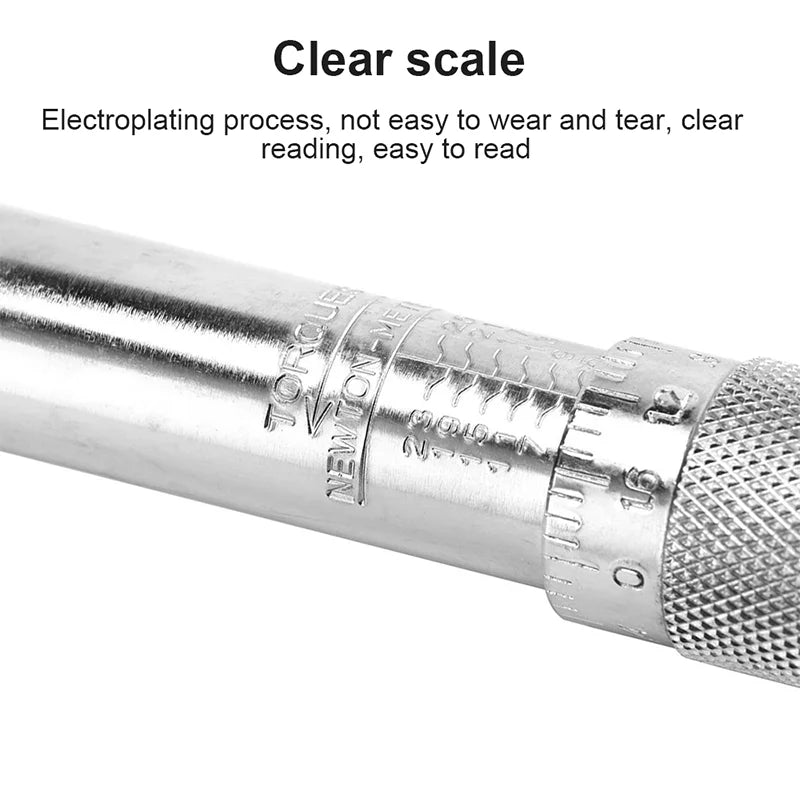 5-25Nm Quick-release Torque Wrench Set Car Repair Tool 1/4'' Ratchet Wrench Kit 11pcs Torque Spanner Screwdriver Bits Hand Tool