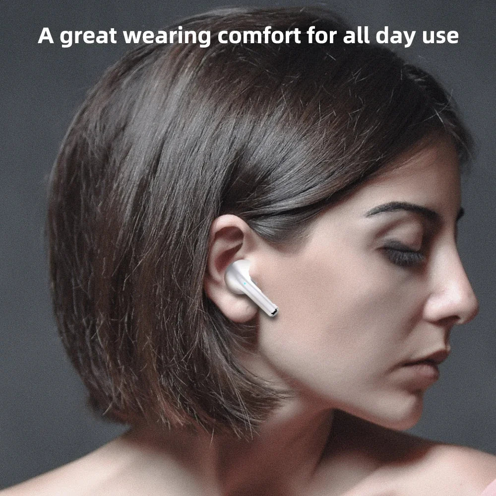Original Pro 4 TWS Wireless Headphones Earphone Bluetooth-compatible 5.3 Waterproof Headset with Mic for Xiaomi iPhone Earbuds