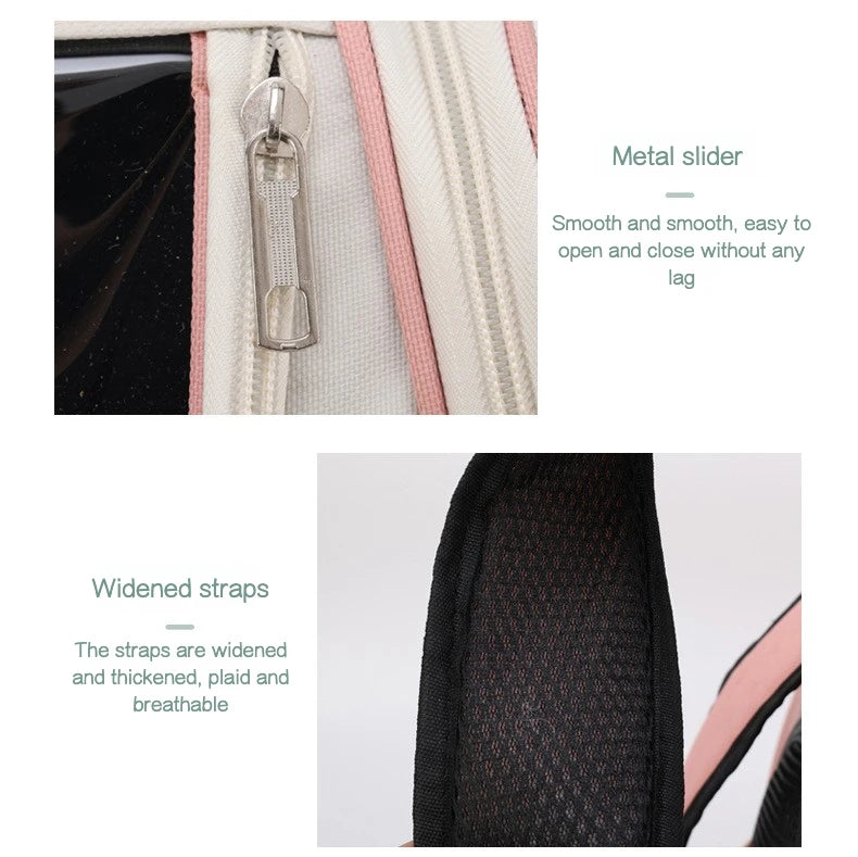 Cat Carrier Bags Windproof Outdoor Travel Backpack for Cat Small Dogs Transport Carrying Bag Cat Backpack Carriers With Cushion