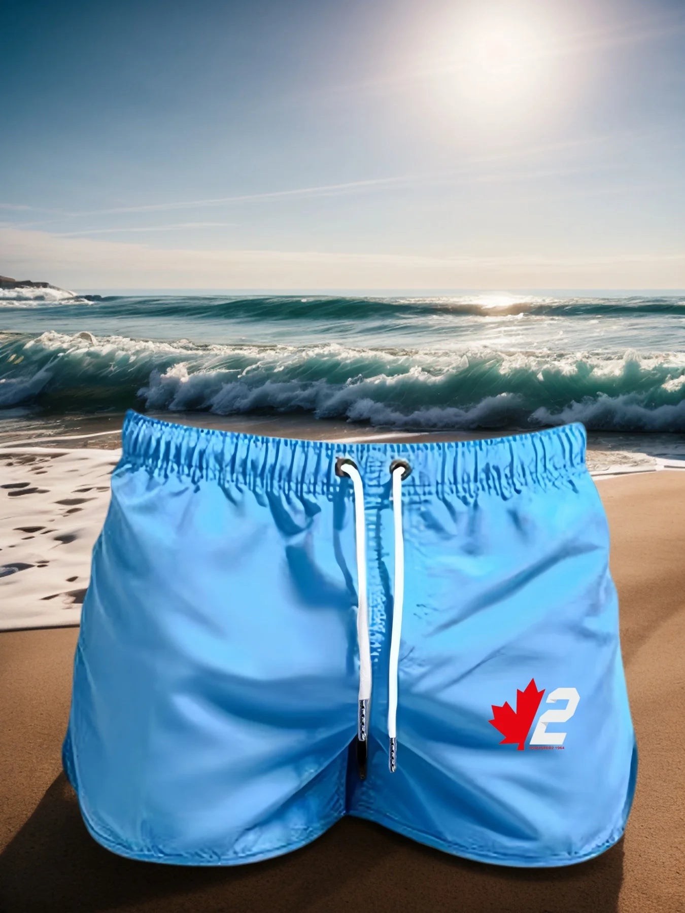 2025 Summer New Men's Sexy Swimwear Men Swimming Shorts Male Briefs Beach Shorts Sports Suits Surf Board Shorts Men Swim Trunks