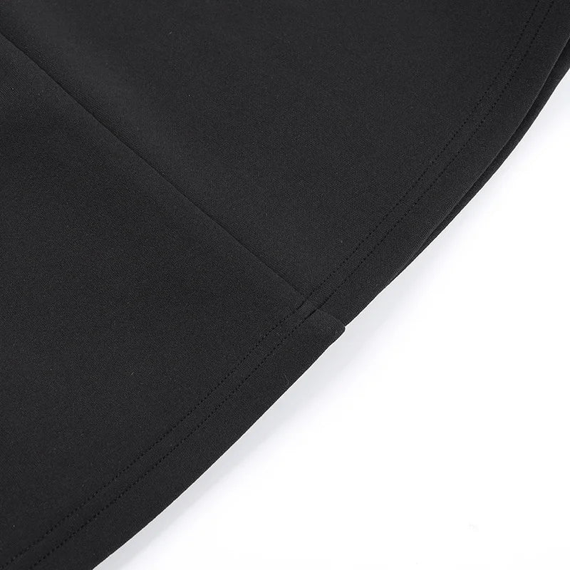 Sleeveless Sexy Tube Top Mini Dresses Solid Patchwork High Waist Summer Fashion Female Bodycon Plunge Vacation Strapless Dress