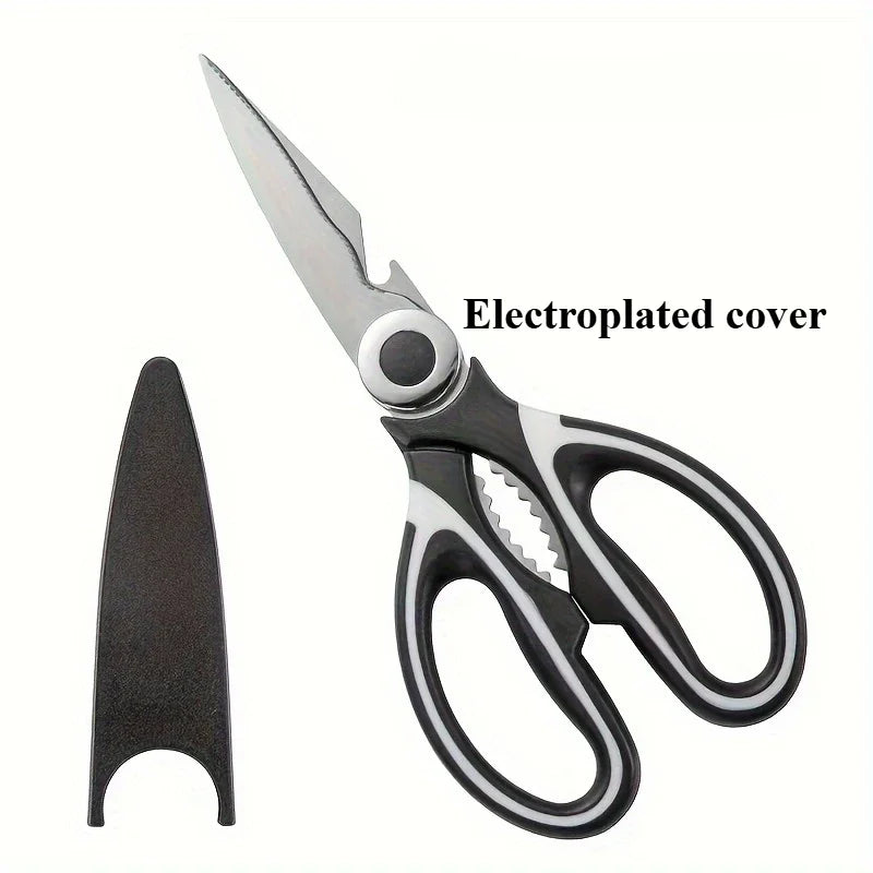 Heavy Duty Kitchen Scissors Multipurpose Dishwasher Safe Meat Poultry and General Purpose Scissors Stainless Steel Utility Tools