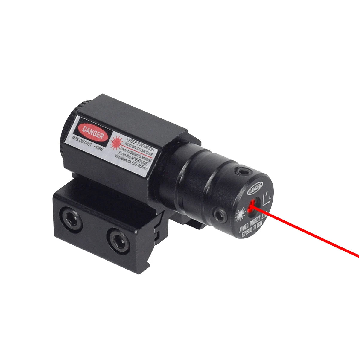 Mini Tactical Red Dot Laser Sight for Rifle Pistol Shooting Hunting Gun Adjustable 11mm 20mm Hunting Sight Toy with Battery