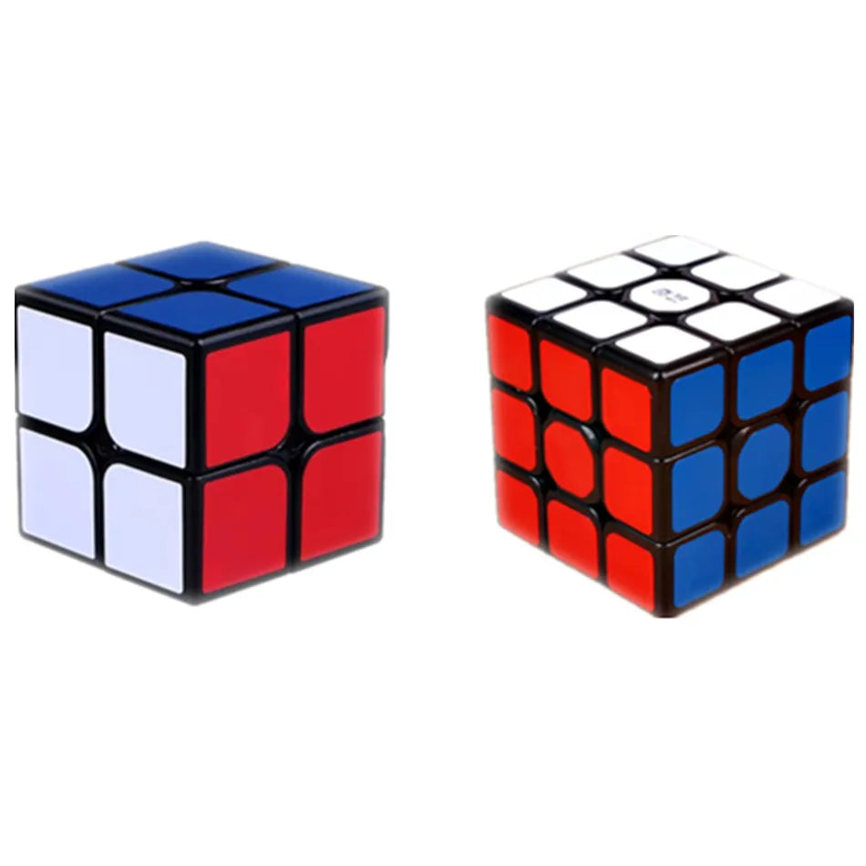 QiYi QiHang Warrior M 3x3 Magic Cubes White Black Speed Puzzle Professional Cubo Magico Toys Birthday Christmas Gifts For Kids
