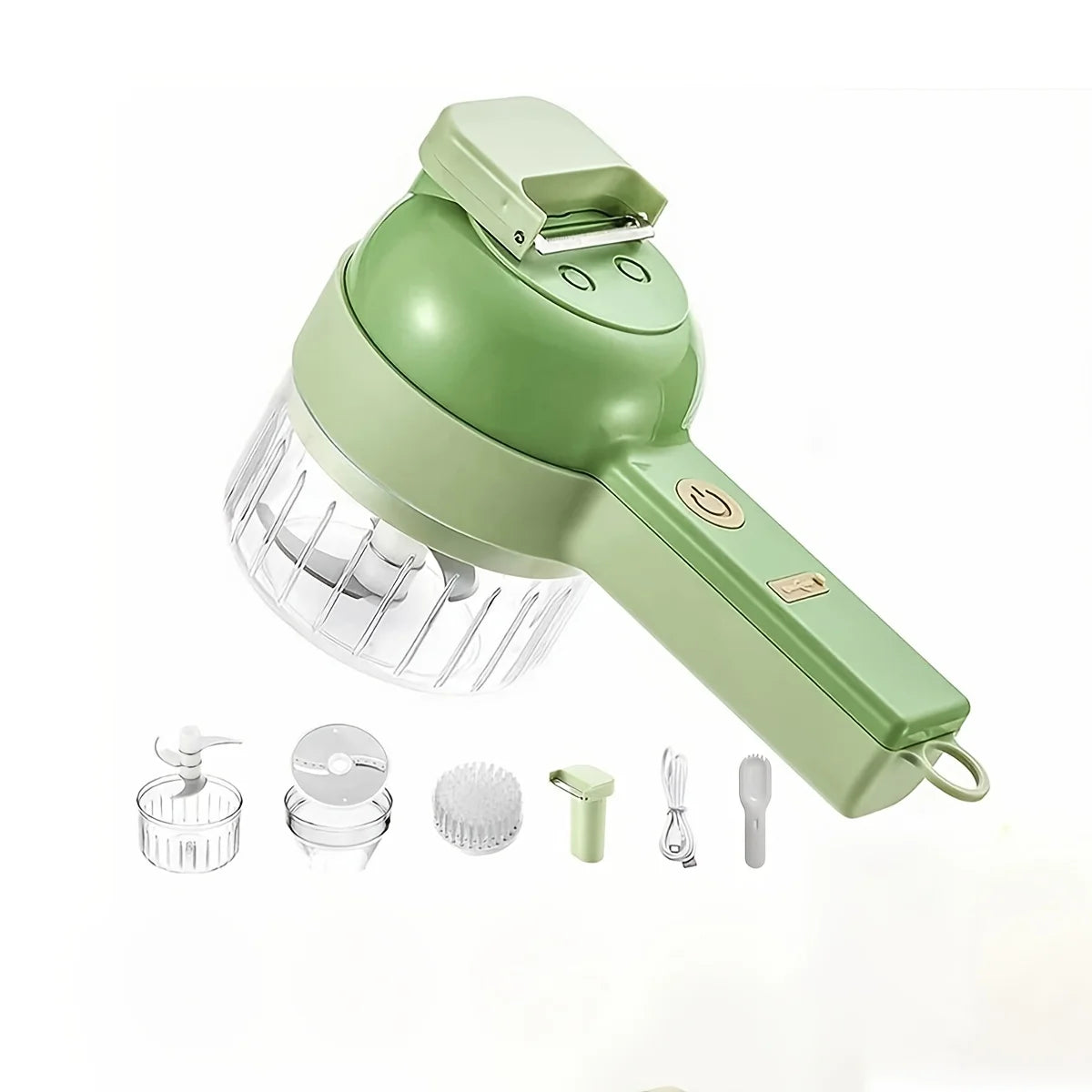 Portable Electric Vegetable Chopper Mini Food Processor Fruit Garlic Masher Cutter Slicer Kitchen Gadgets