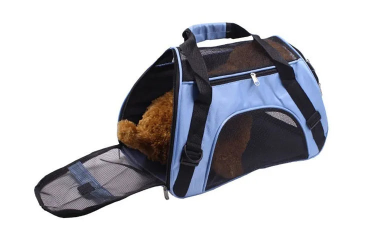 Breathable Out and About Portable Foldable Portable Dog Cat Carrier Bag Pet Puppy Travel Bags Outdoor Tent Carrier Pets Handbag