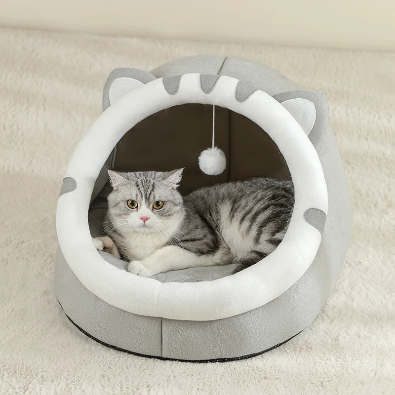 Super cuccia per gatti, cuccia calda per animali domestici, cuccia per gattini, cuccia per gatti, cuccia calda per cani, tenda, tappetino per cani di piccola taglia, forniture per cuccia per gatti