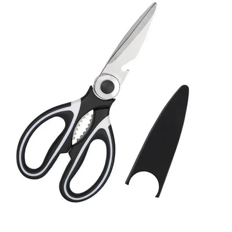 Heavy Duty Kitchen Scissors Multipurpose Dishwasher Safe Meat Poultry and General Purpose Scissors Stainless Steel Utility Tools