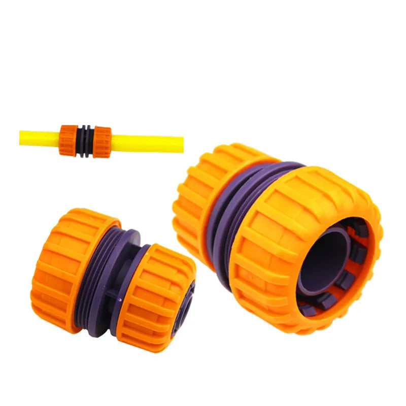 Garden Hose Connector 1/2" 3/4" 1" Inch Pipe Coupler Stop Water Connector 12mm 19mm 25mm Hose bore Repair Joint Irrigation