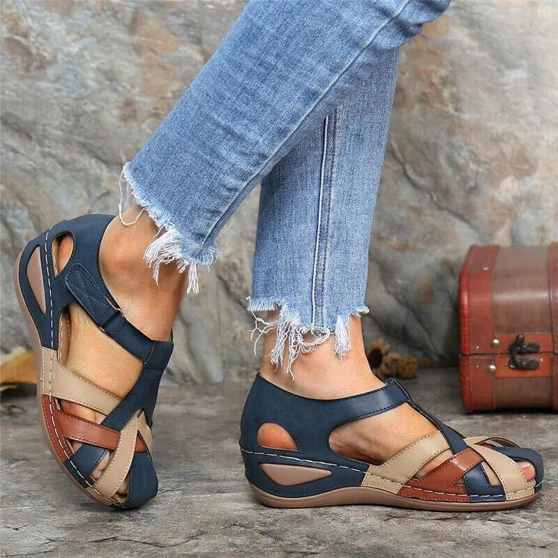 1 paio di sandali estivi da donna, nuovi e caldi, scarpe fresche, design semplice, comode e leggere, per l'estate, per interni ed esterni, da viaggio, ecc.