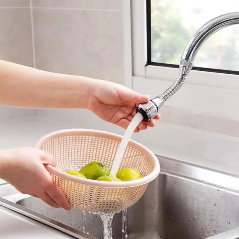 1/2PCS 360 ° Adjustment Kitchen Sink Faucet Extender Filter Spray Dual-mode Water-saving Pressurizer Household Bathroom Tool
