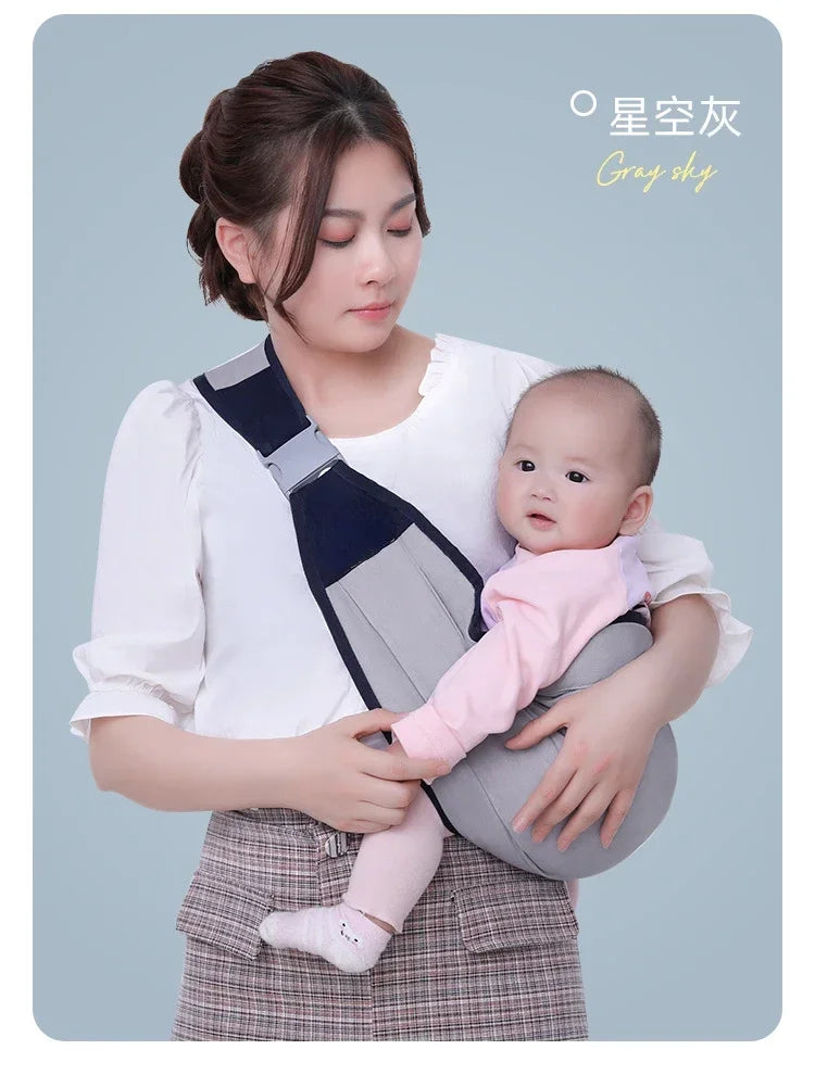 Ergonomic Child Carrier Wrap Multifunctional Baby Carrier Ring Sling for Baby Toddler Carrier Accessories Easy Carrying Artifact