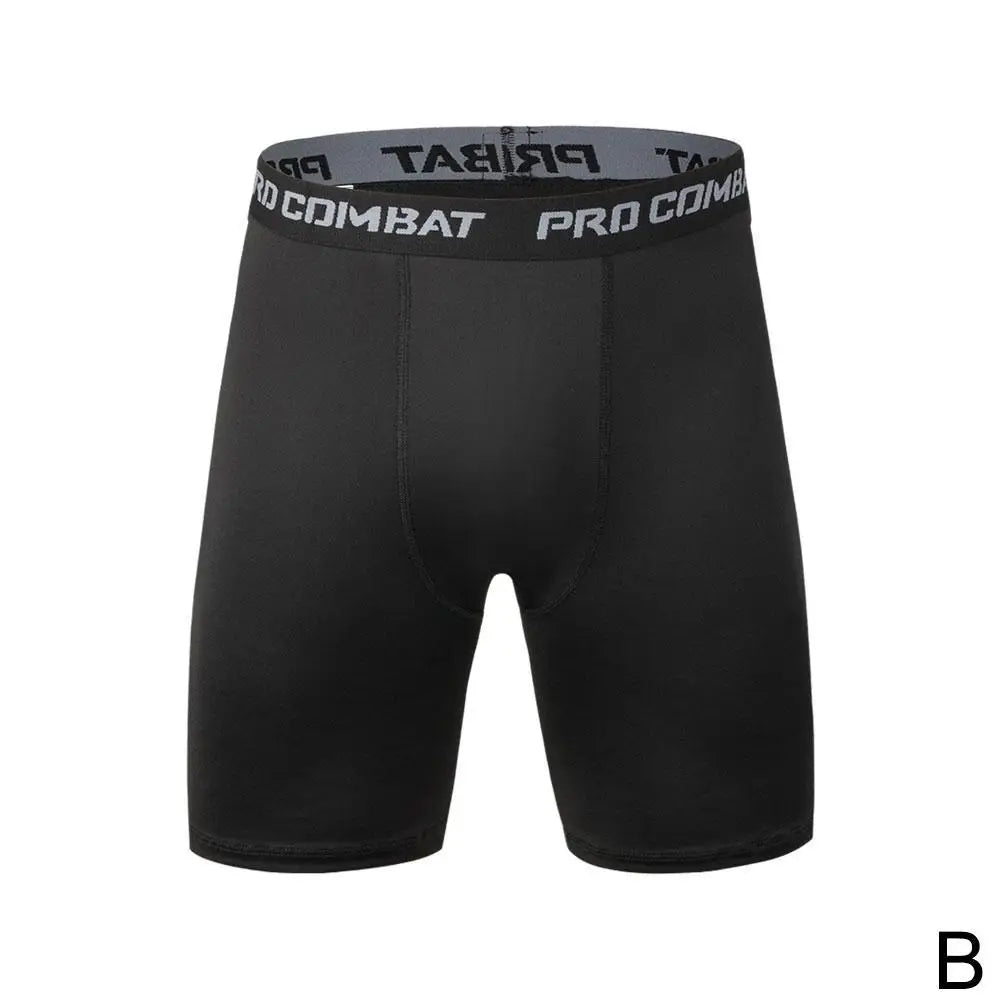 Mallas deportivas para hombre, pantalones de fitness, mallas de compresión elástica, pantalones cortos de entrenamiento para correr en el gimnasio, pantalones cortos de secado rápido.