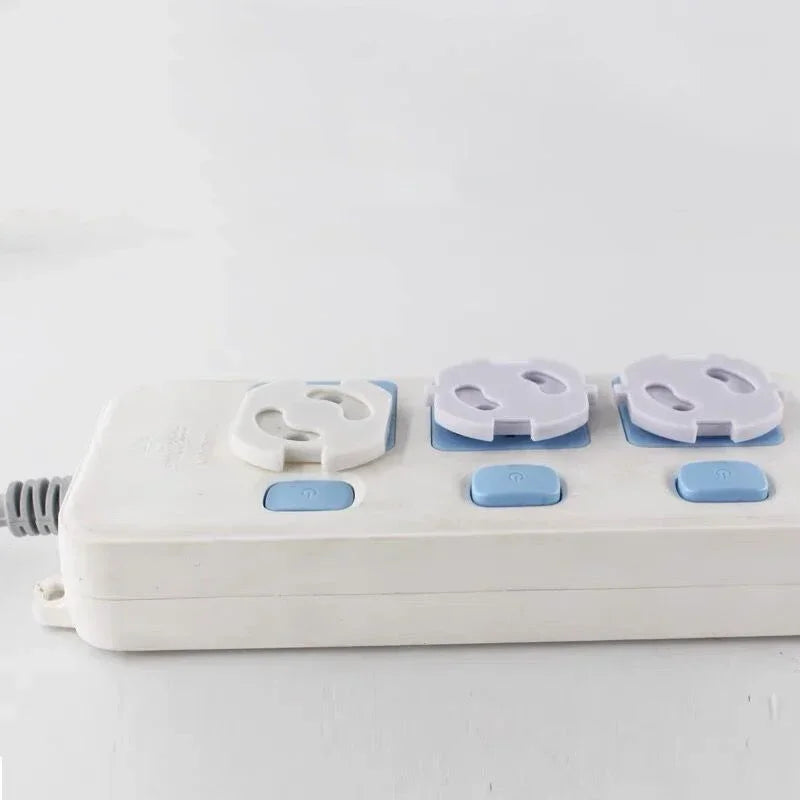 1/10pcs Baby Safety Child Electric Socket Outlet Plug Protection Security Two Phase Safe Lock Cover Kids Sockets Cover Plugs
