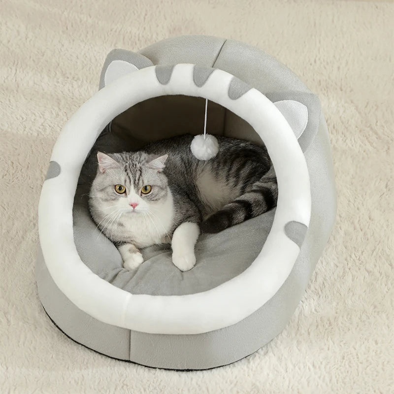 Super cuccia per gatti, cuccia calda per animali domestici, cuccia per gattini, cuccia per gatti, cuccia calda per cani, tenda, tappetino per cani di piccola taglia, forniture per cuccia per gatti