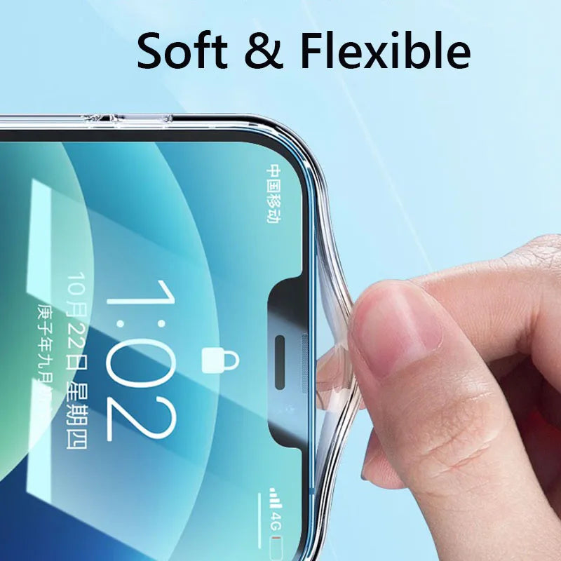 Simple Slim Soft TPU Clear Transparent Phone Case On For Motorola Edge 60 Fusion 60 Stylus 5G Cover Fundas Capa