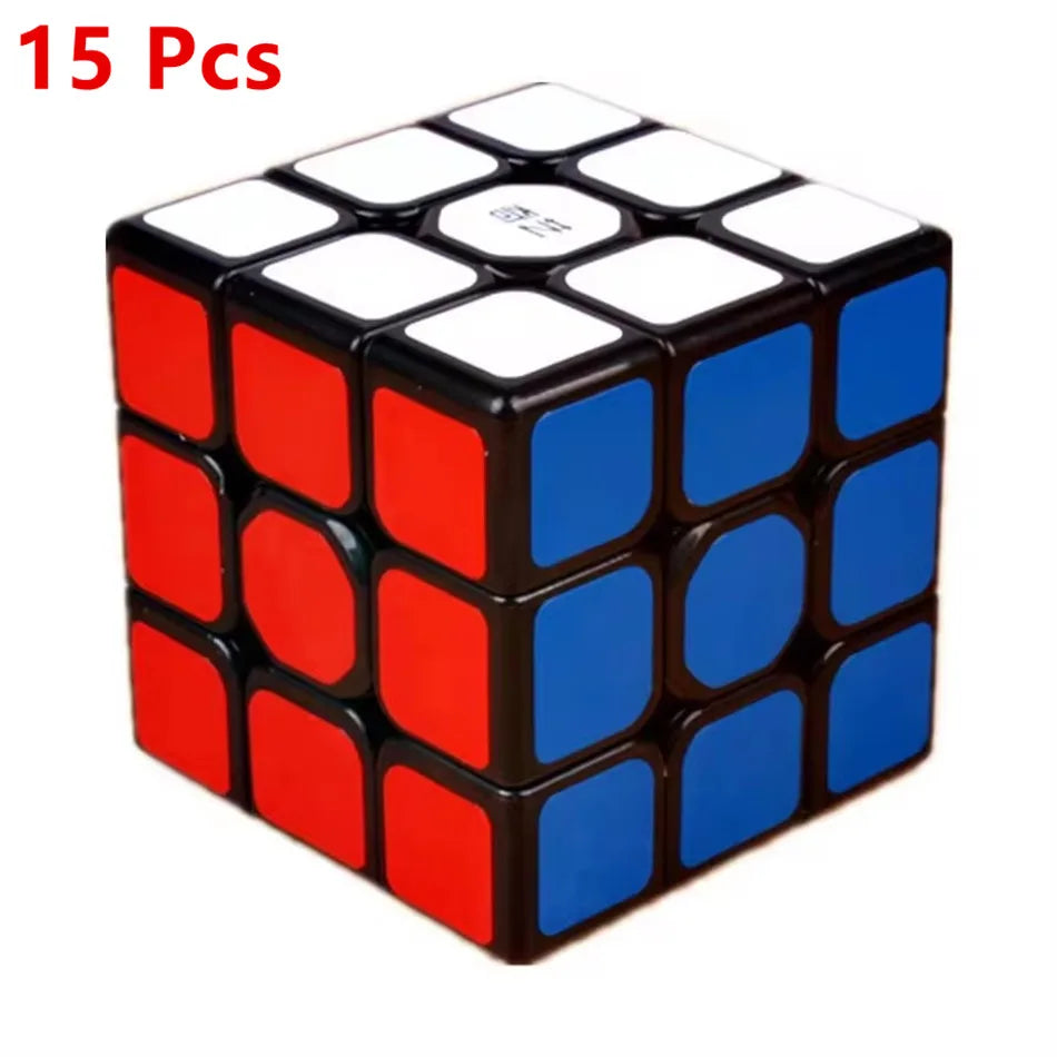 QiYi QiHang Warrior M 3x3 Magic Cubes White Black Speed Puzzle Professional Cubo Magico Toys Birthday Christmas Gifts For Kids