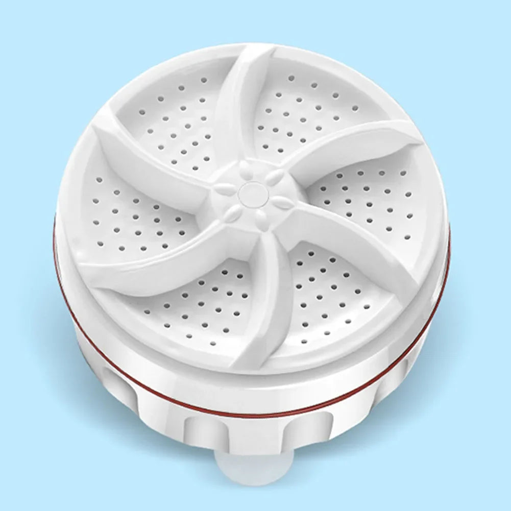 Mini Washing Machine USB Two-way Rotating Turbine Portable Washing Machine For Sock Underwear For Travel Home Business Trip