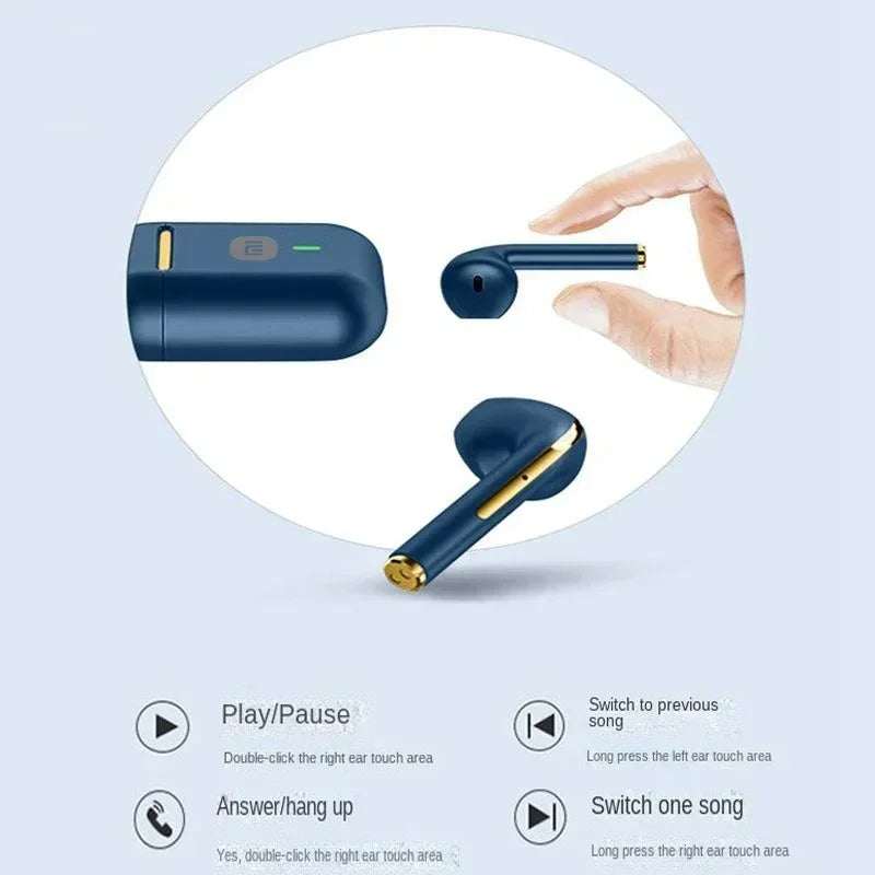 XIAOMI J18 True Wireless Earphone Noise Cancelling Headphone HiFI Stereo Game With Micr TWS In Ear Earbuds Waterproof Headset