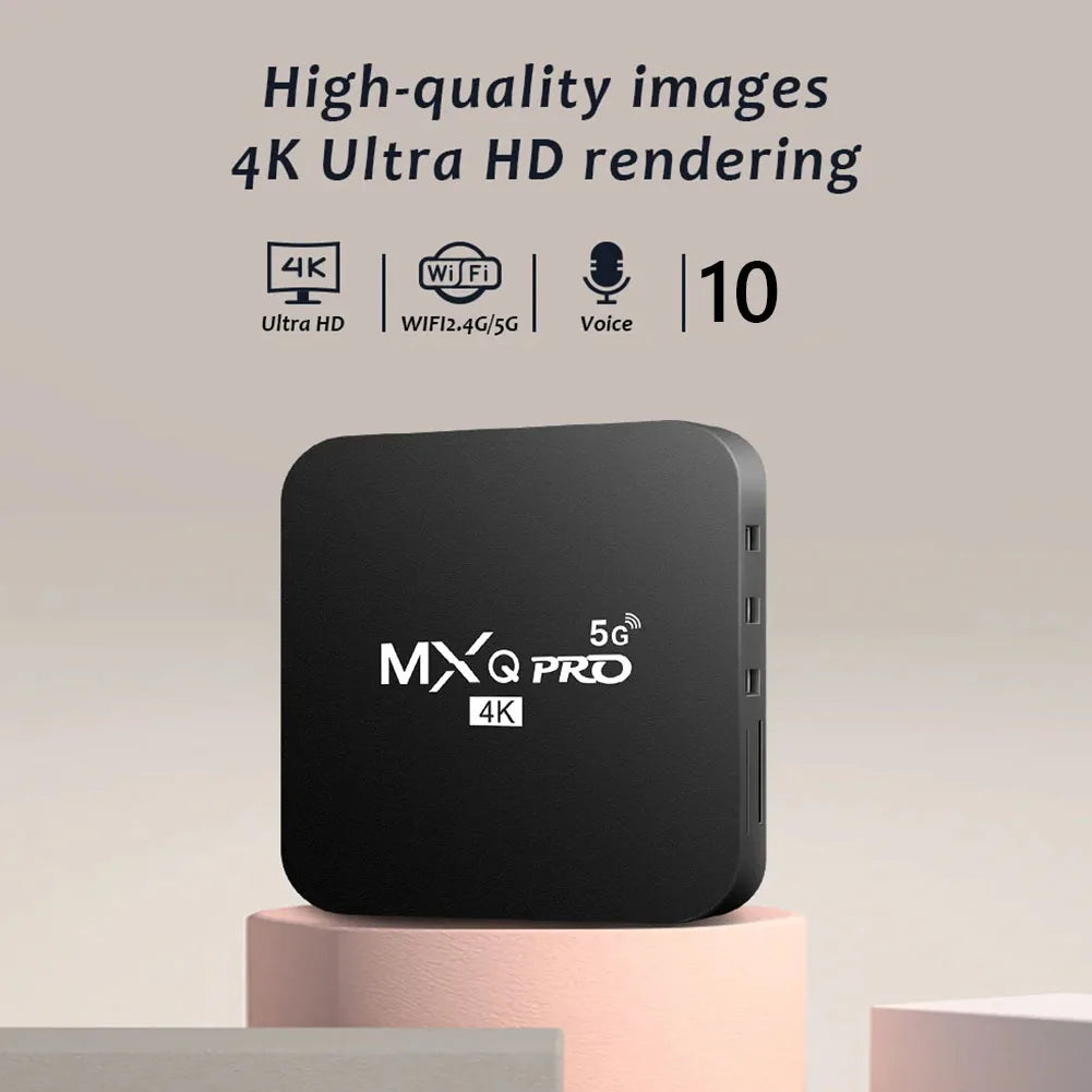 Android 12 Smart TV Box RK3228A Quad Core 2.4G&5G Dual WiF Home Video Player 4K HD Video Media Player RAM 1GB ROM 8GB