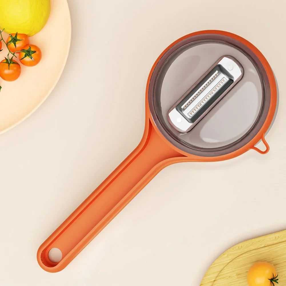 1/2PCS Multifunctional Vegetable Fruit Peeler Storage Type Durable Paring Knives Dishwasher Safe Easy Cleaning Kitchen Gadgets
