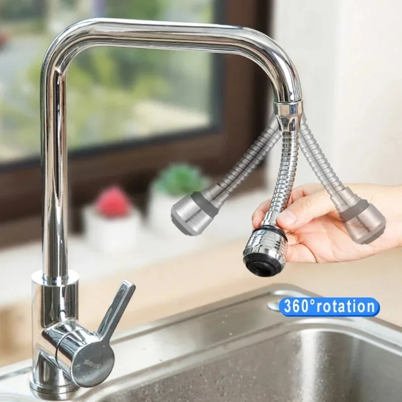 1/2PCS 360 ° Adjustment Kitchen Sink Faucet Extender Filter Spray Dual-mode Water-saving Pressurizer Household Bathroom Tool