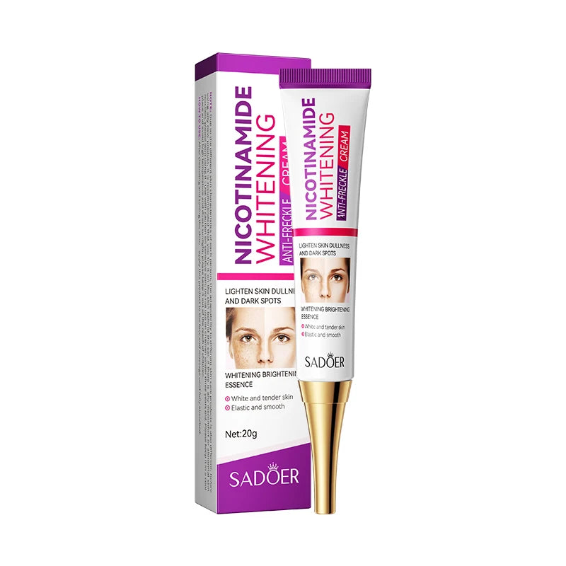 Niacinamide evens skin tone, whitens and removes freckle cream, deeply nourishes, moisturizes, hydrates and brightens the cream