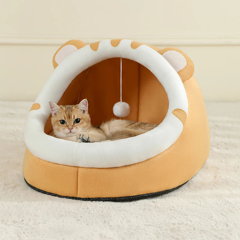Super cuccia per gatti, cuccia calda per animali domestici, cuccia per gattini, cuccia per gatti, cuccia calda per cani, tenda, tappetino per cani di piccola taglia, forniture per cuccia per gatti