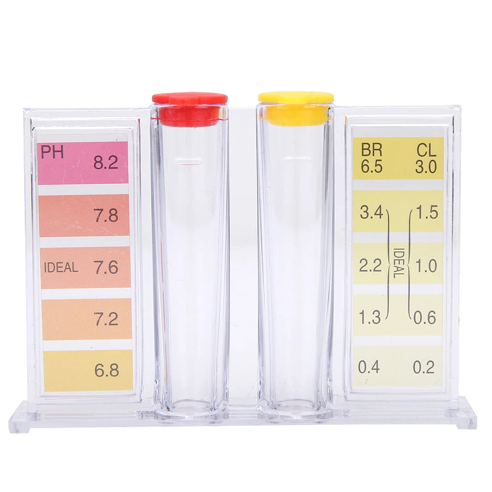 PH Chlorine Water Quality Test Kit Swimming Pool Tester Water Testing Box