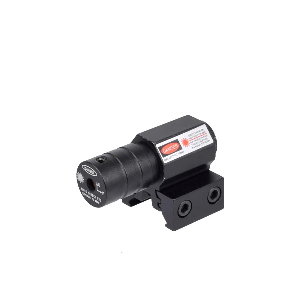 Mini Tactical Red Dot Laser Sight for Rifle Pistol Shooting Hunting Gun Adjustable 11mm 20mm Hunting Sight Toy with Battery