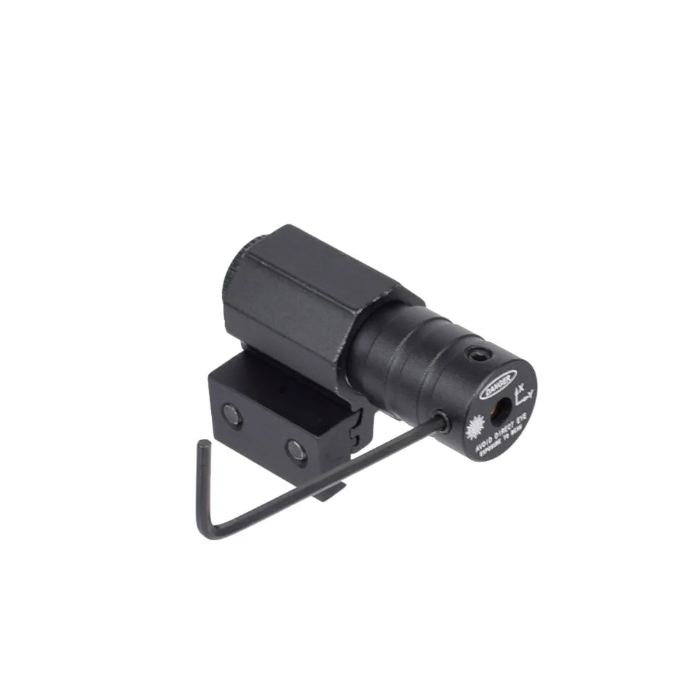 Mini Tactical Red Dot Laser Sight for Rifle Pistol Shooting Hunting Gun Adjustable 11mm 20mm Hunting Sight Toy with Battery
