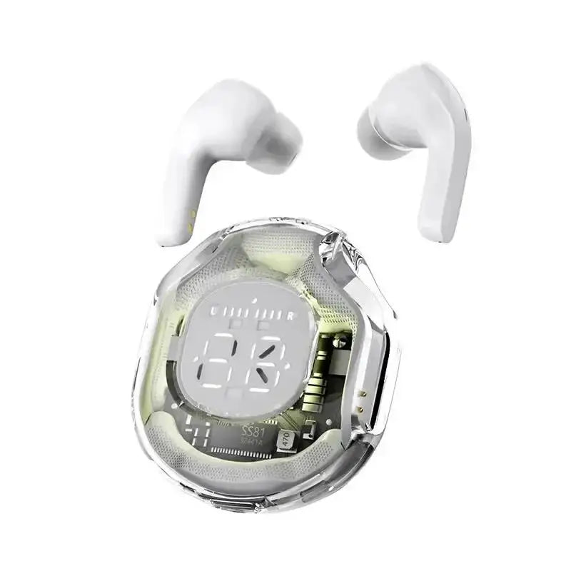 Original T2 TWS Wireless Headphones Bluetooth 5.3 Headset ENC LED Power Digital Display Stereo Sound Earphones for Sport Earbuds