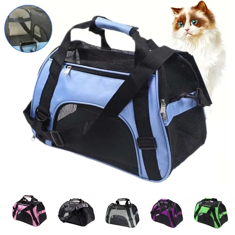 Breathable Out and About Portable Foldable Portable Dog Cat Carrier Bag Pet Puppy Travel Bags Outdoor Tent Carrier Pets Handbag