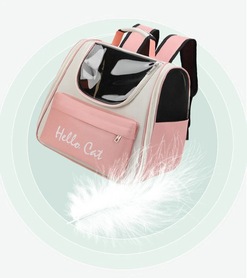 Cat Carrier Bags Windproof Outdoor Travel Backpack for Cat Small Dogs Transport Carrying Bag Cat Backpack Carriers With Cushion