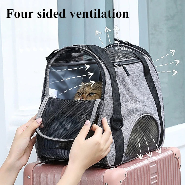 Breathable Out and About Portable Foldable Portable Dog Cat Carrier Bag Pet Puppy Travel Bags Outdoor Tent Carrier Pets Handbag