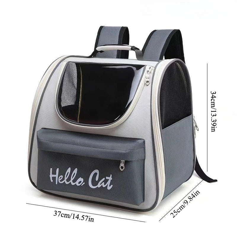 Cat Carrier Bags Windproof Outdoor Travel Backpack for Cat Small Dogs Transport Carrying Bag Cat Backpack Carriers With Cushion