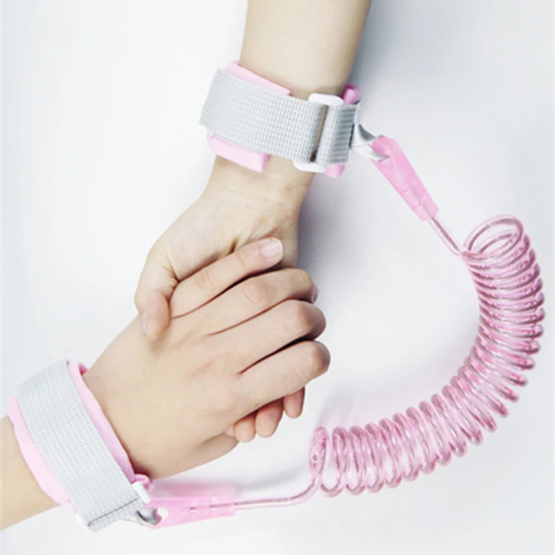 Infants and young children anti-go bracelet out travel anti-release bracelet contraction spring rope traction rope anti-lose
