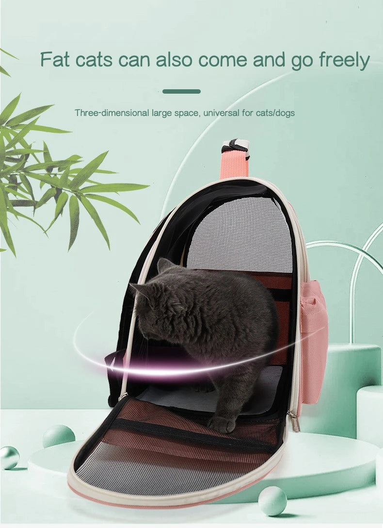 Cat Carrier Bags Windproof Outdoor Travel Backpack for Cat Small Dogs Transport Carrying Bag Cat Backpack Carriers With Cushion